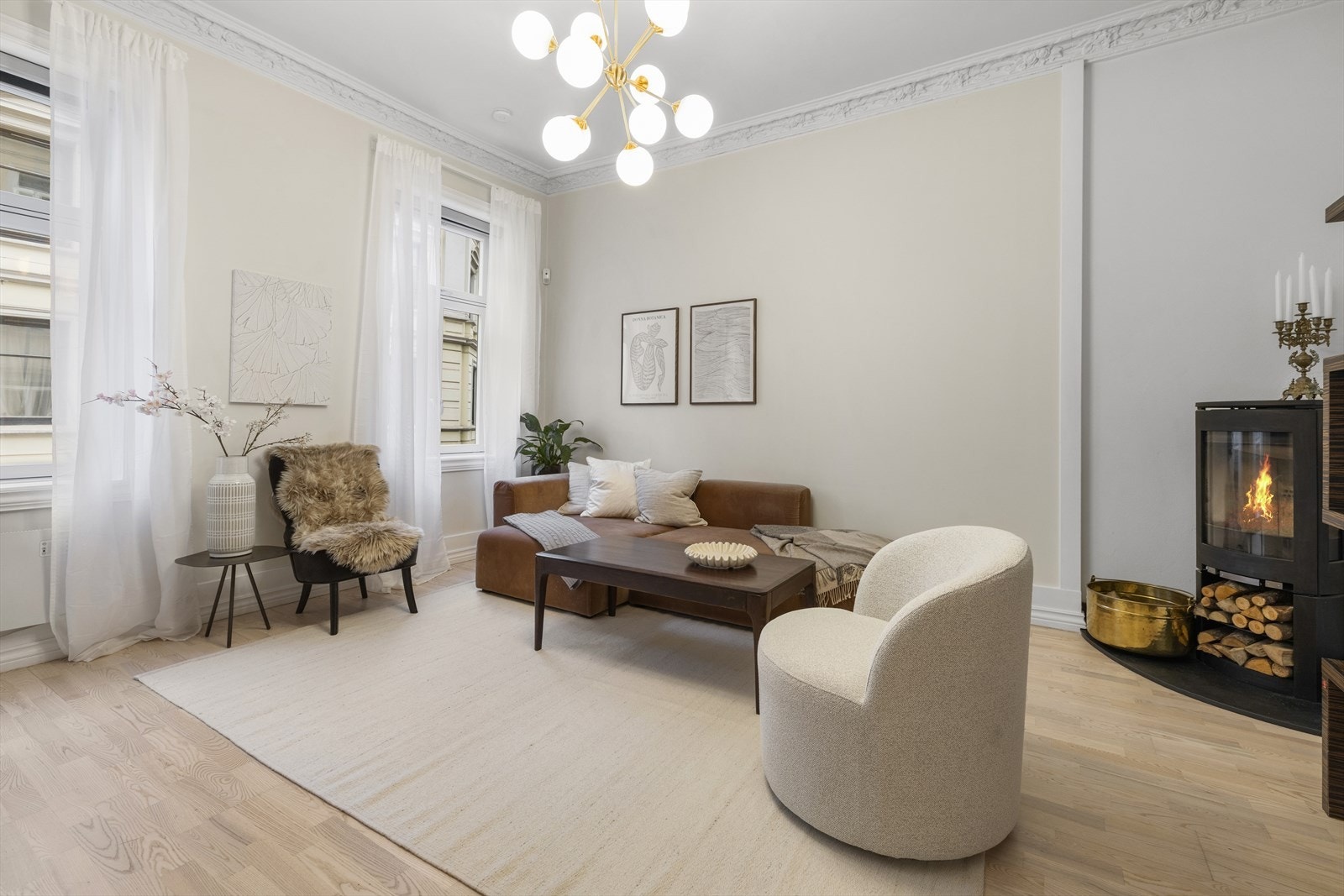 Velkommen til Reichweins gate 1F - en nydelig perle på ettertraktede Skillebekk/Frogner. Galleribilde