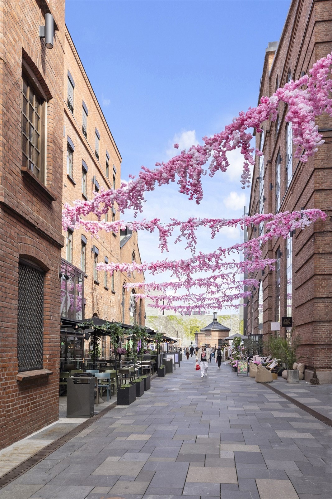 Det kjente utestedet Latter ligger ikke langt unna på Aker Brygge. Galleribilde