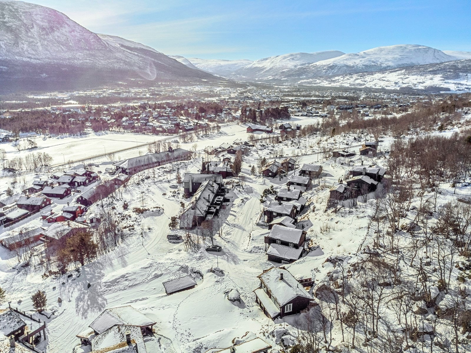 Dronefoto Galleribilde