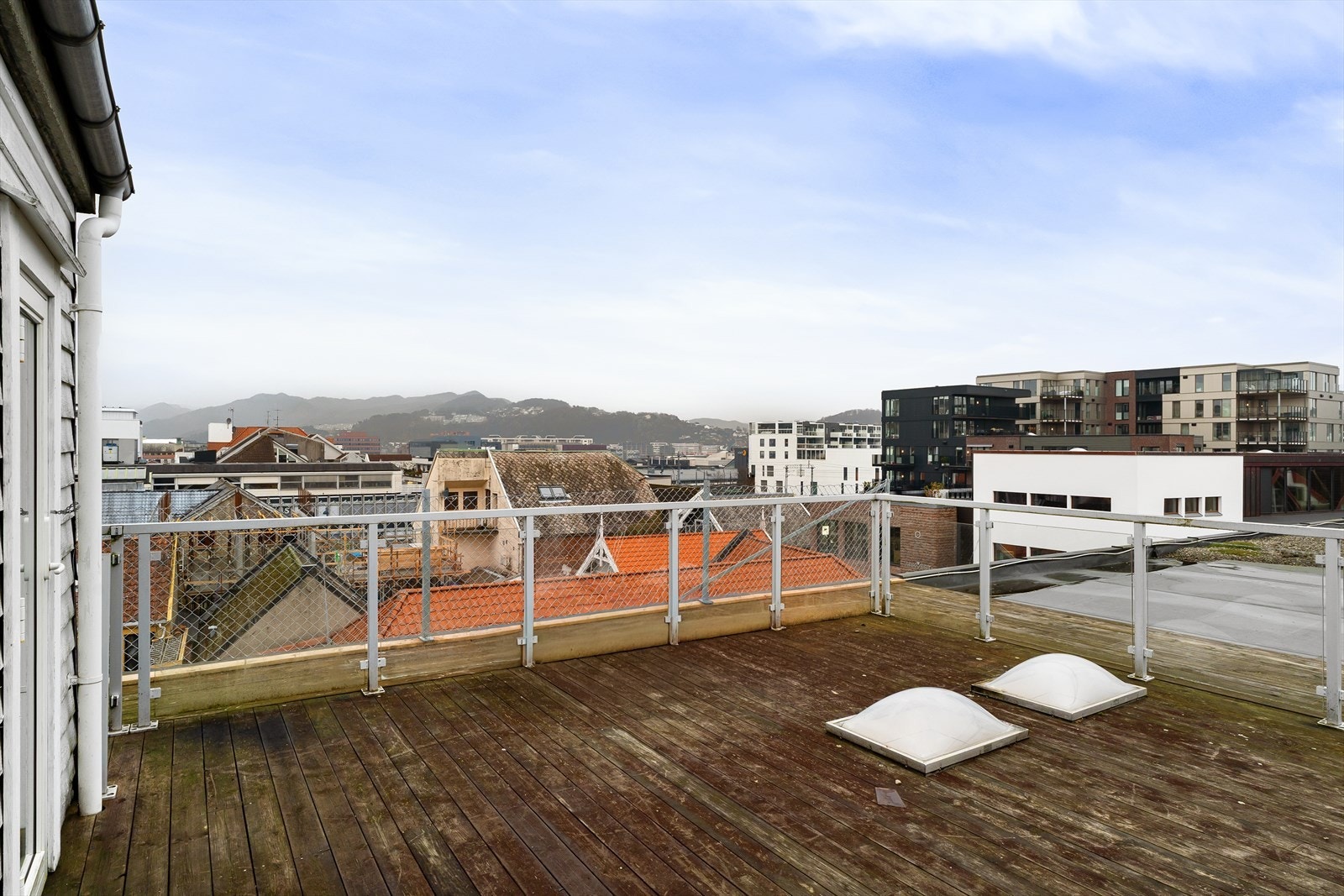 Felles takterrasse. Et fint sted å nyte sommerdagene! Galleribilde