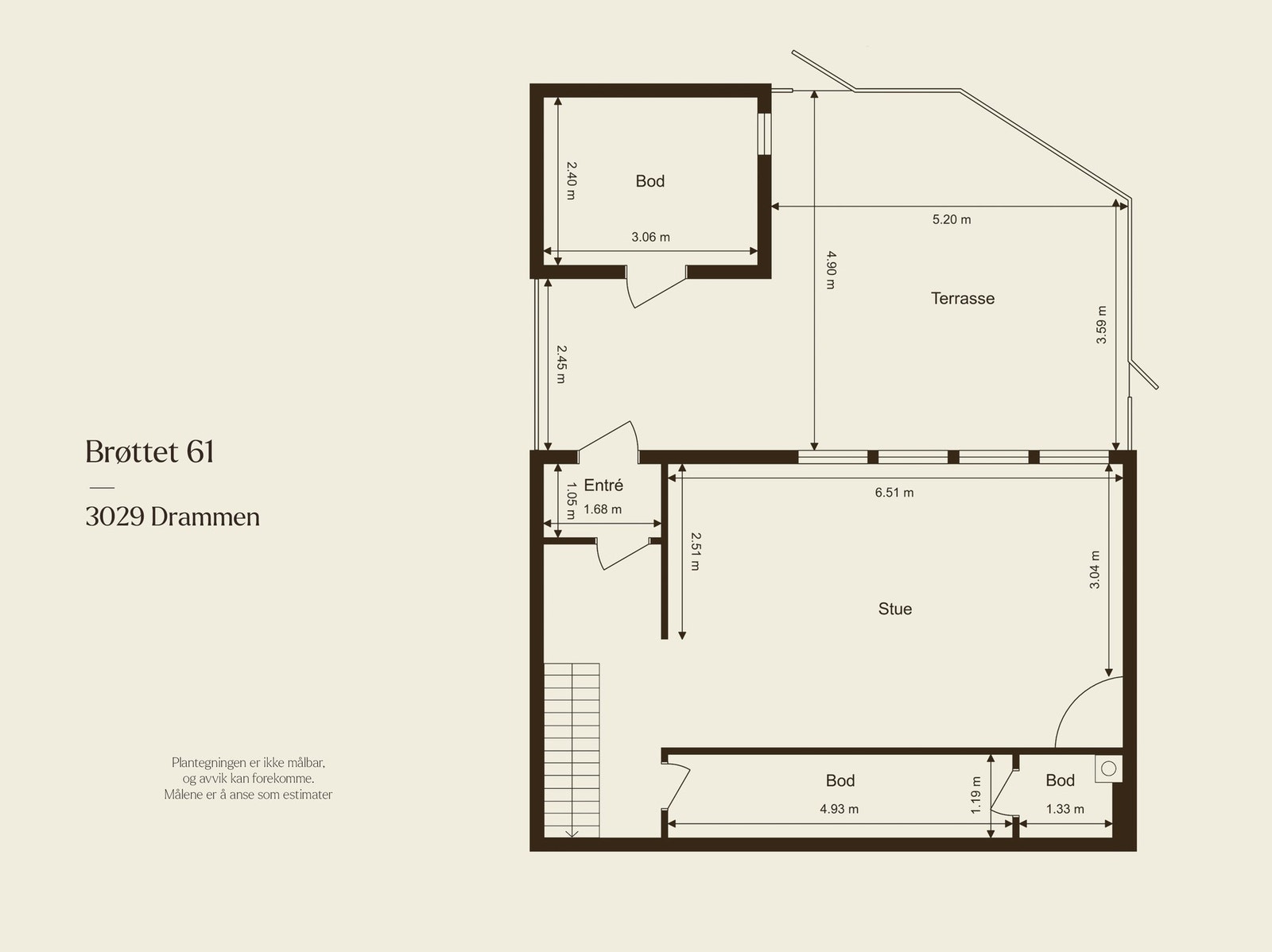 Plantegning 1. etasje. Galleribilde