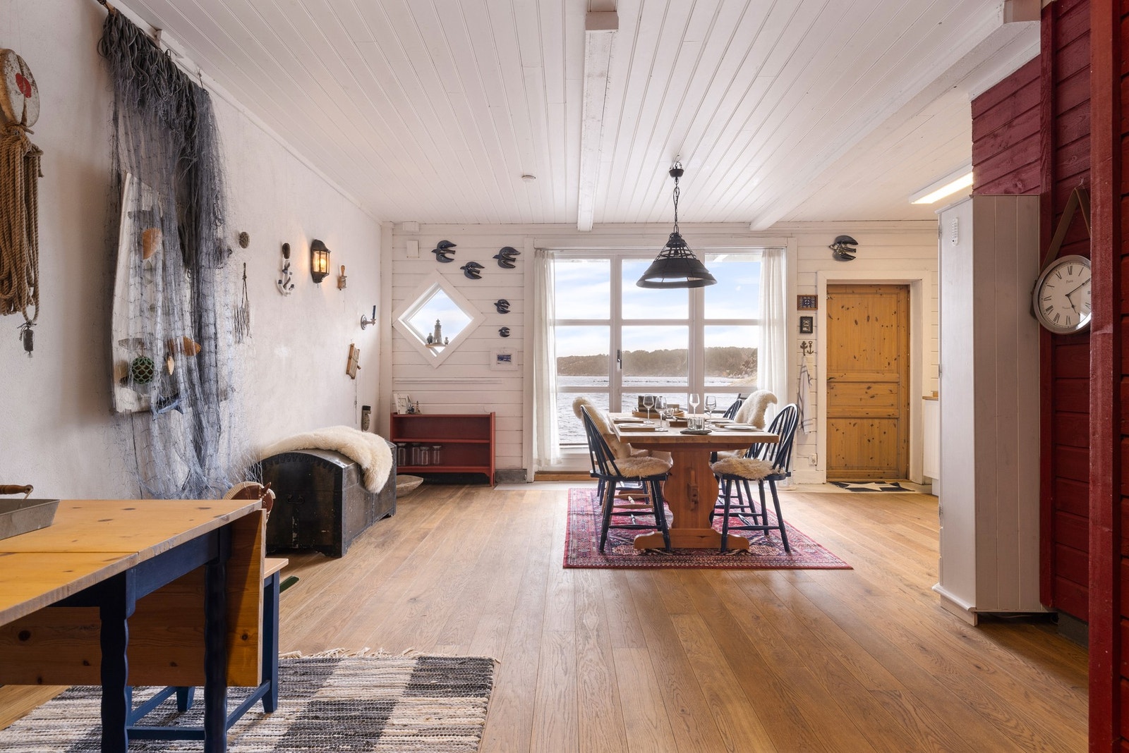 Det ble lagt parkettgulv i 2014 Galleribilde