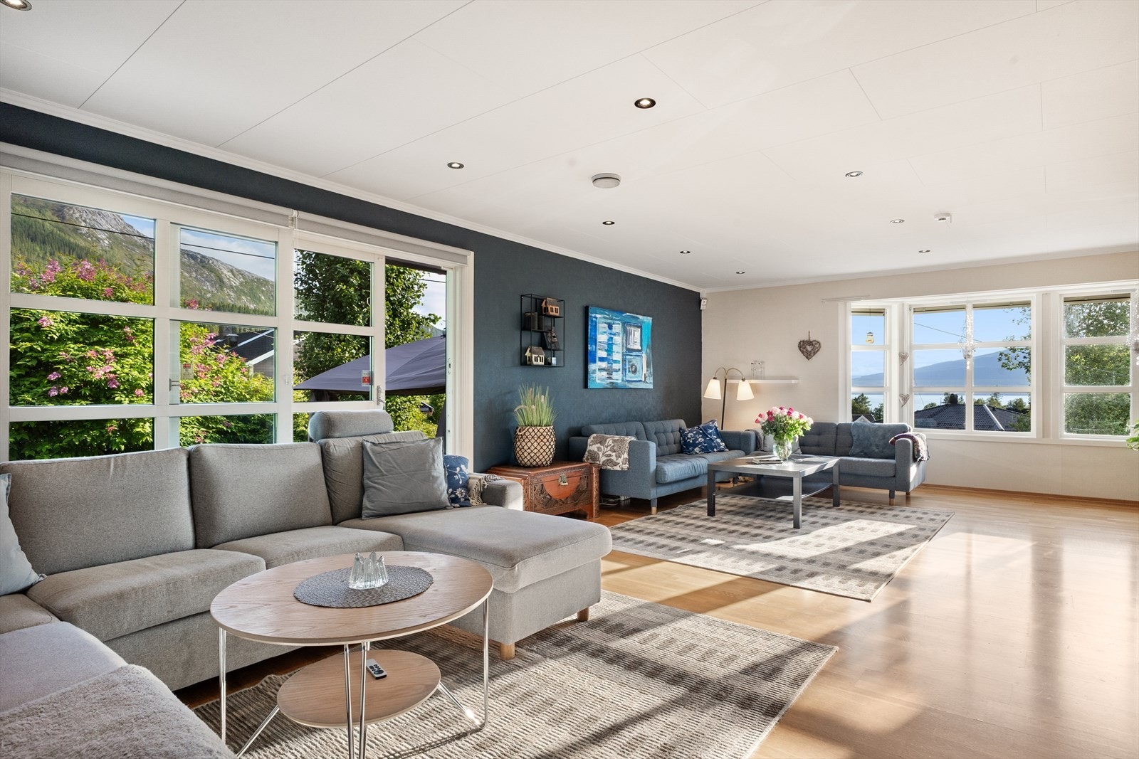 Boligen har en svært lun og trivelig ambience. Galleribilde