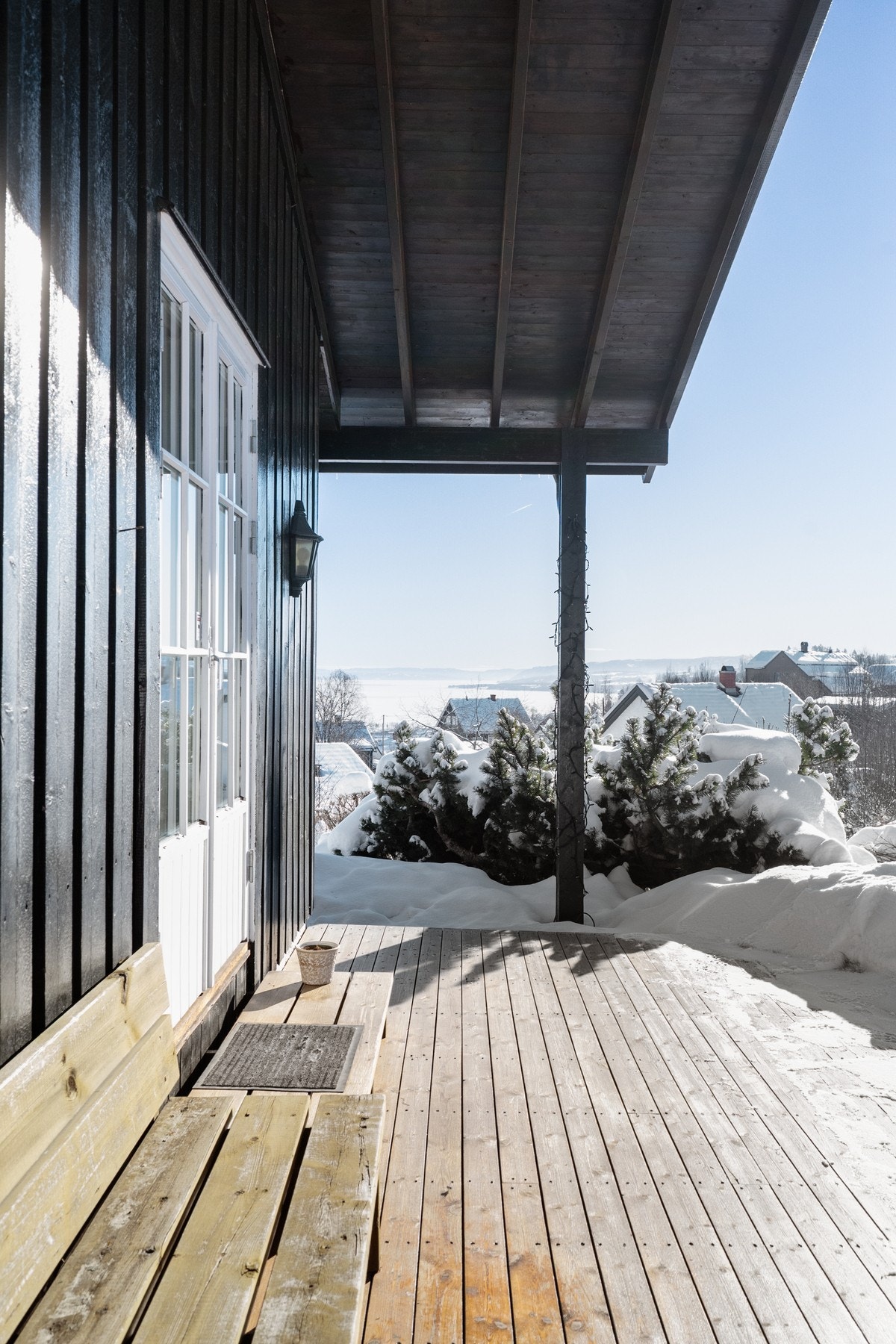 Nyere terrassegulv. Galleribilde