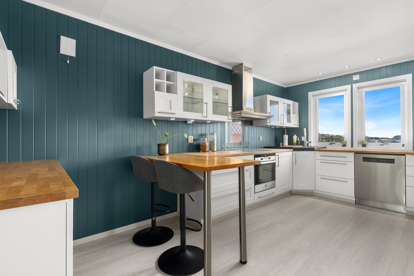 Kjøkken. Galleribilde