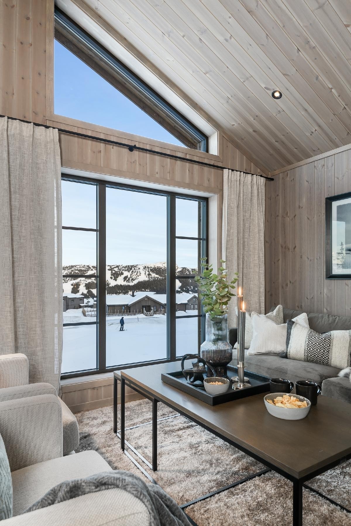 interiørbilder fra tilsvarende hyttemodell Galleribilde