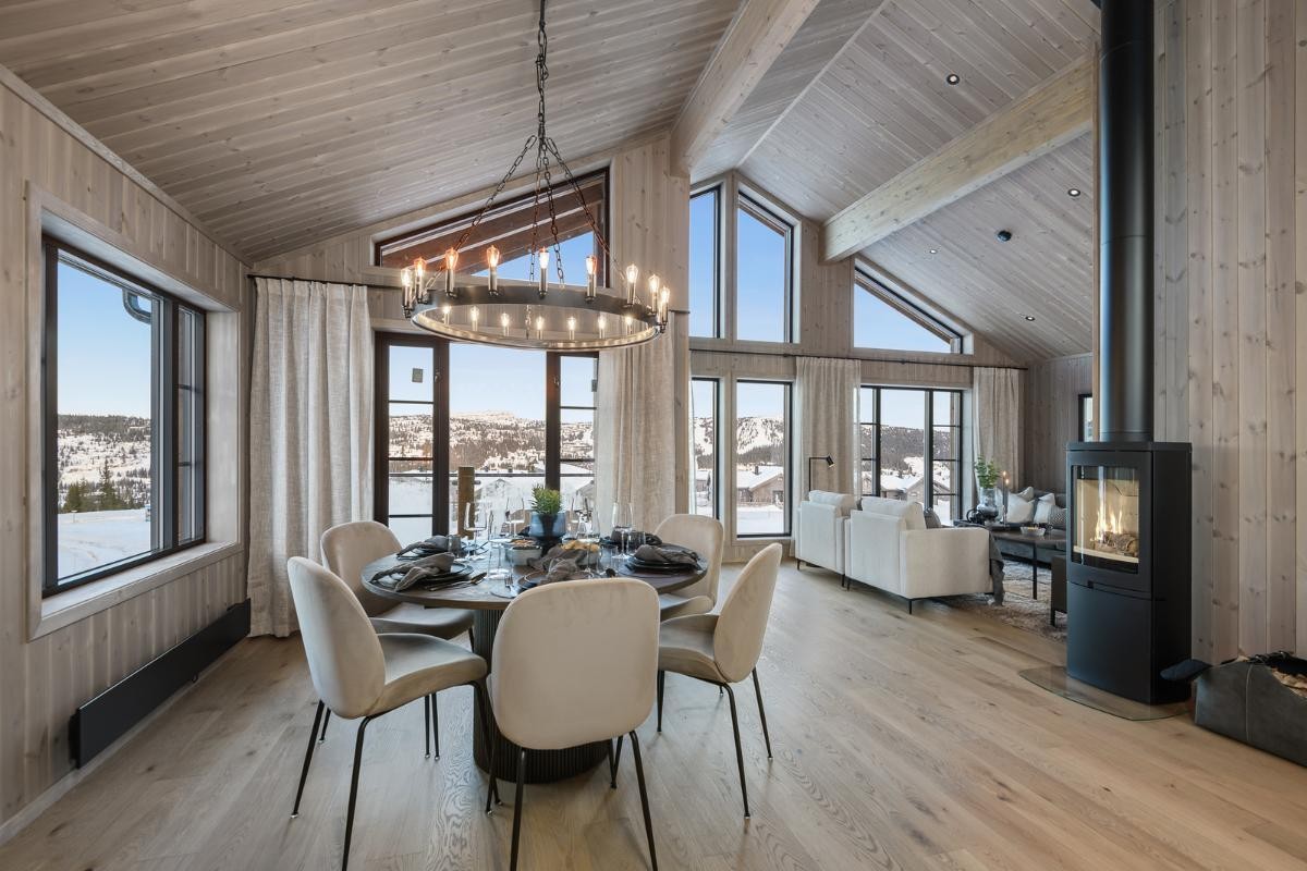 interiørbilder fra tilsvarende hyttemodell Galleribilde