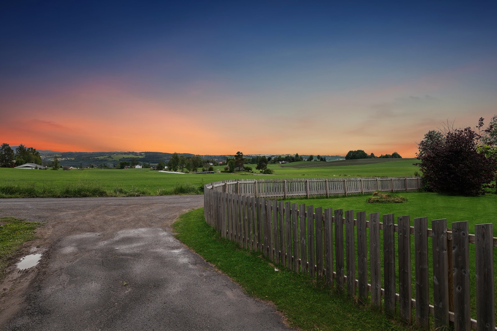 Kort veg til Gjøvik og andre nærområder på Østre Toten. Galleribilde