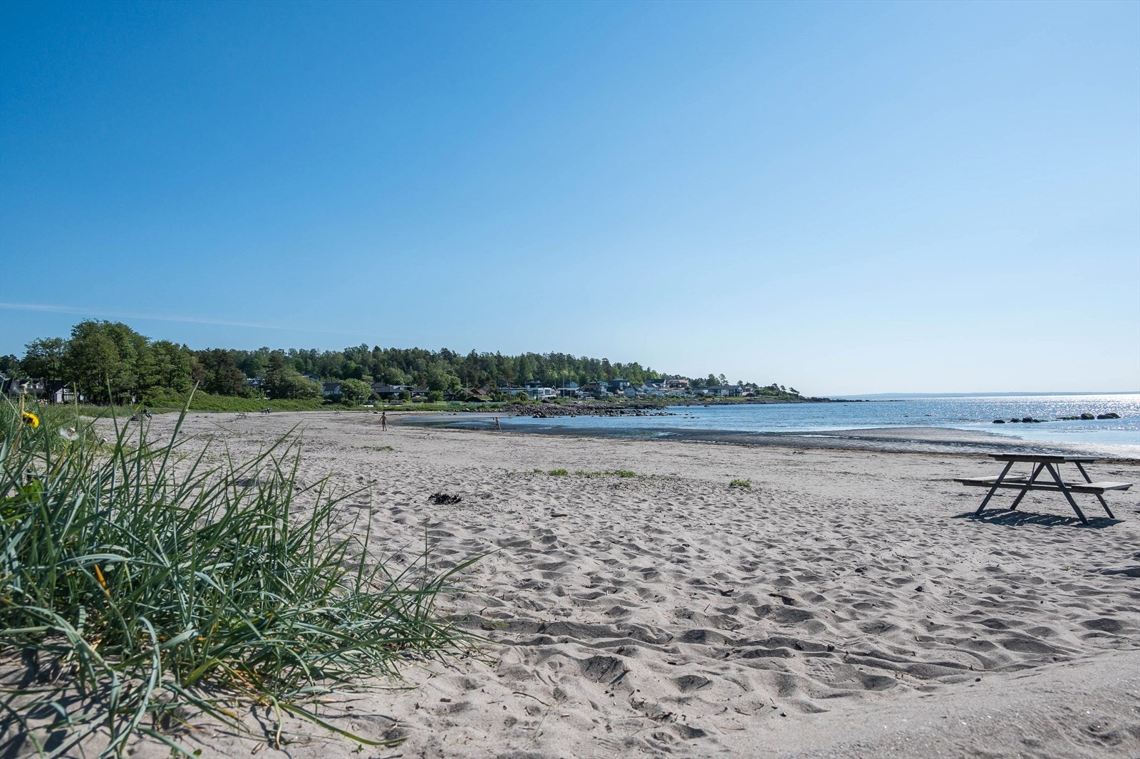 Skallevoldstranden er fantastisk for folk i alle aldre. Langgrunt og fine bademuligheter. Galleribilde