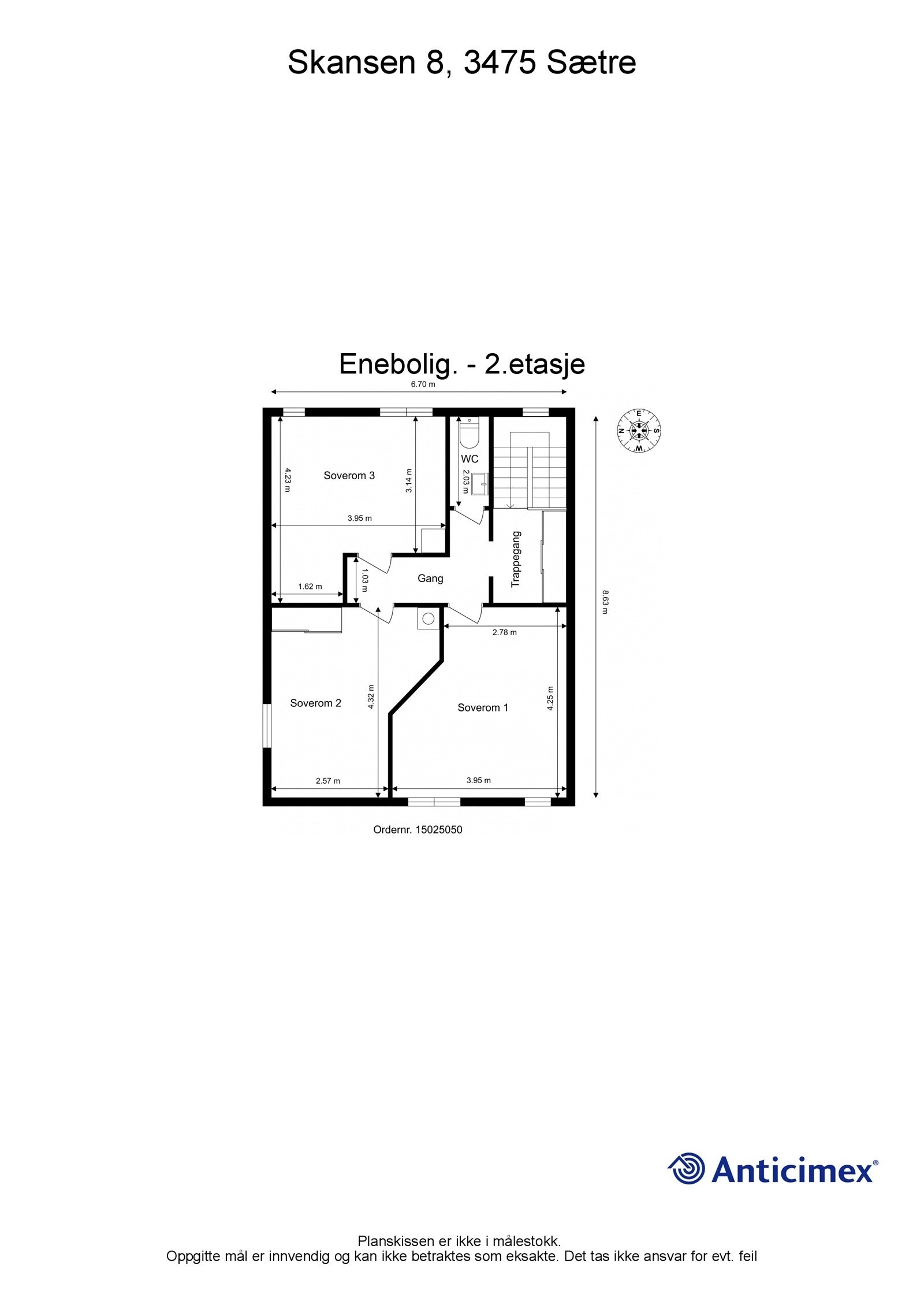 Plantegning 2. etasje. Galleribilde
