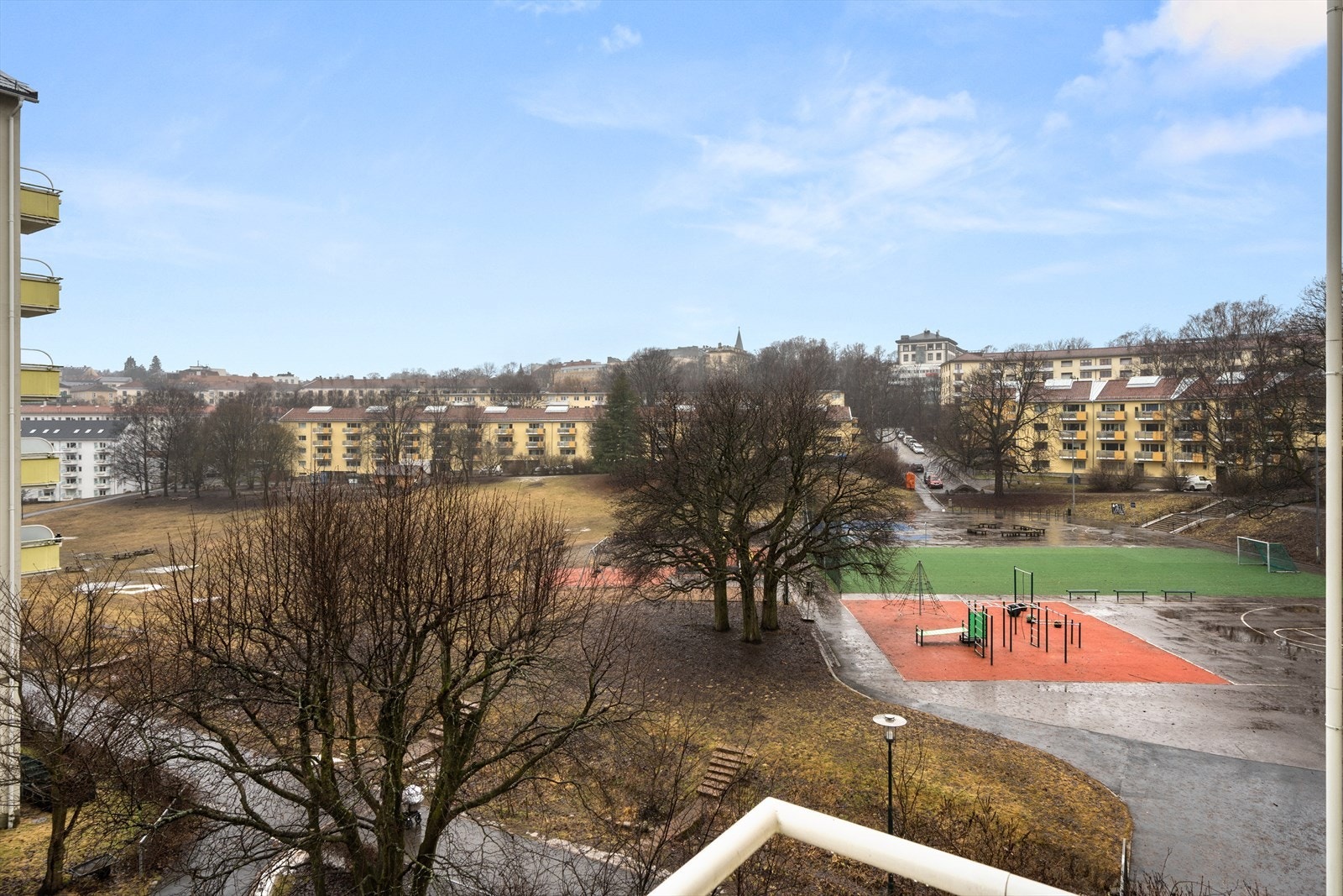 Fin utsikt fra balkongen! Galleribilde