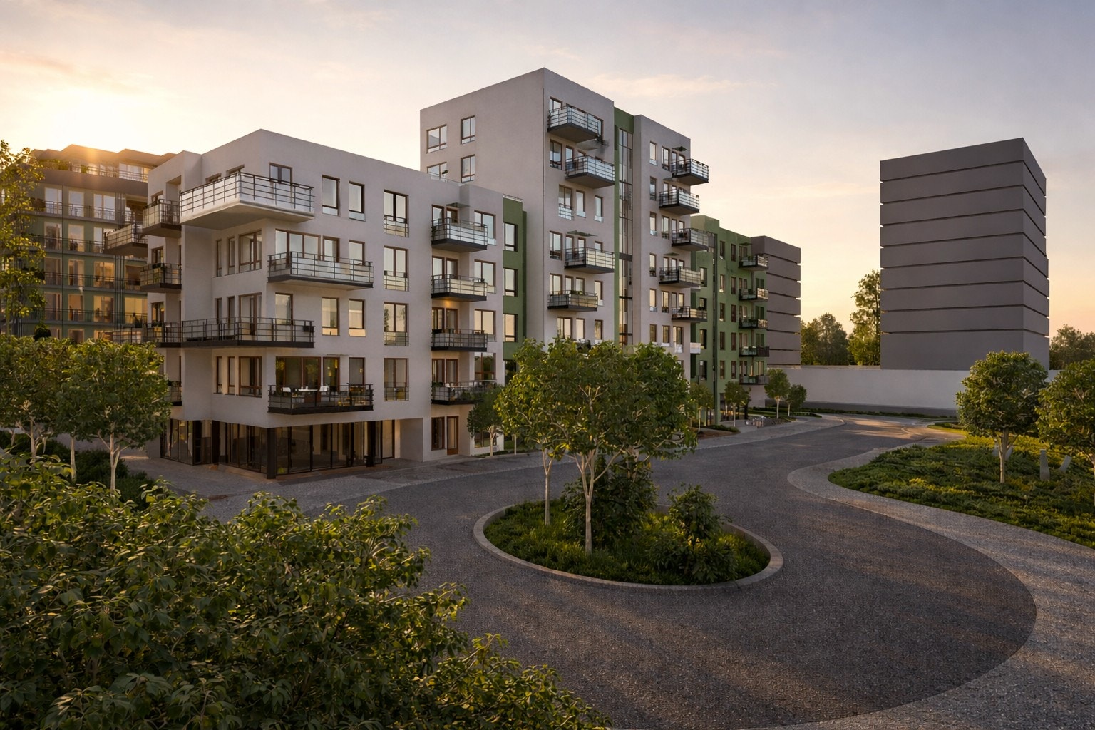 1 stk garasjeplass m. elbil-lader og ca. 5 kvm sportsbod er inkludert. Galleribilde