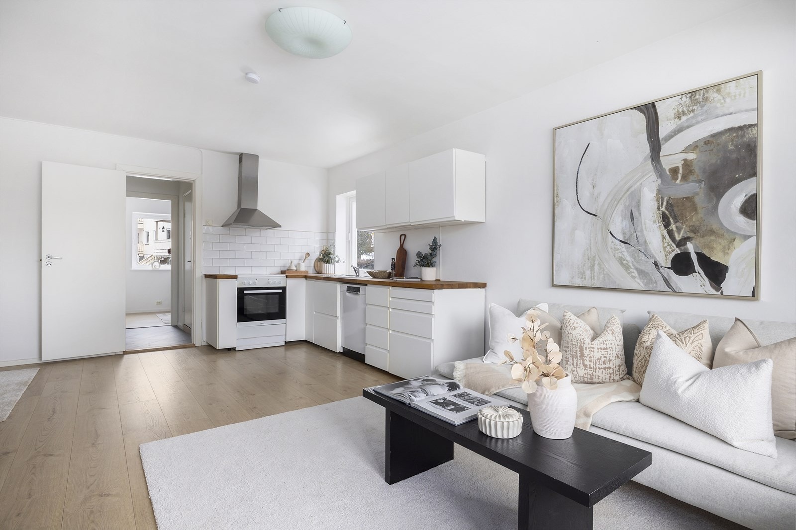 Gjennomgående og god planløsning. Galleribilde