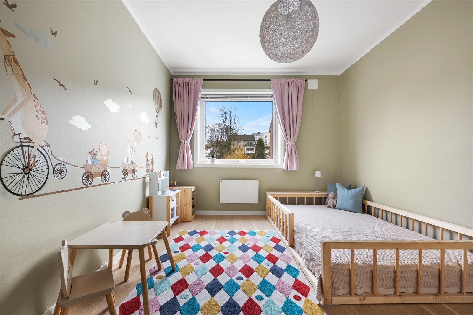 Delikat barnerom - her vil barna trives! Galleribilde