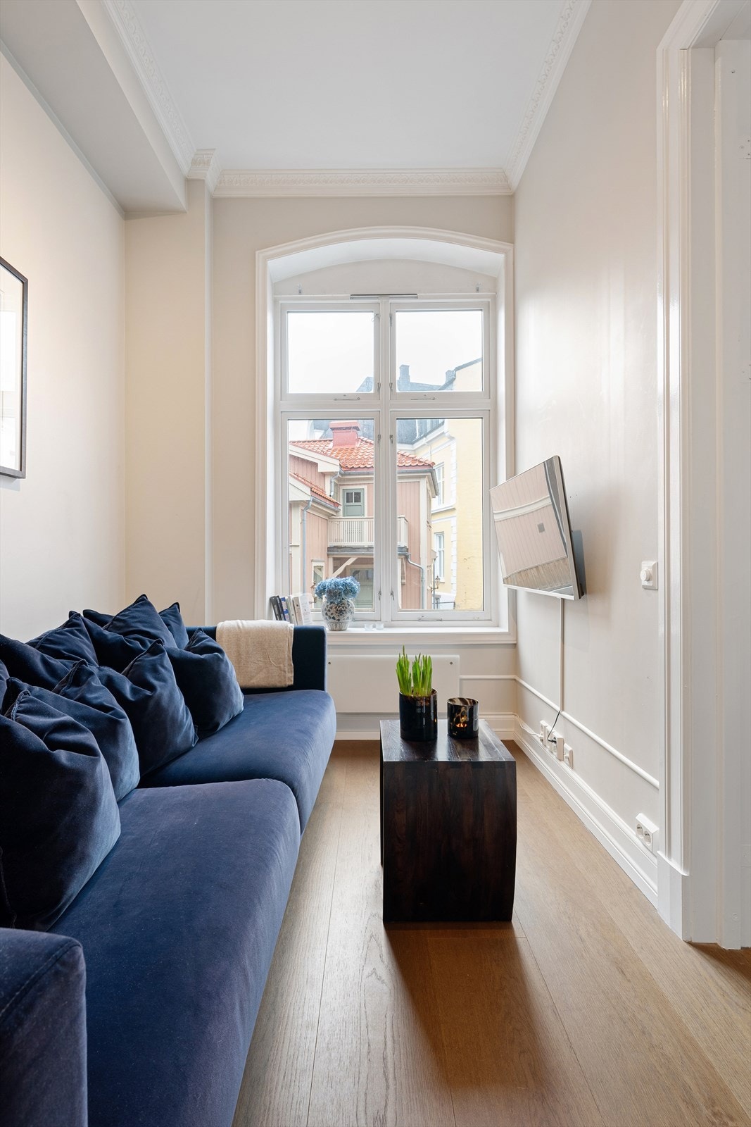 Her er det plass til seng. Galleribilde