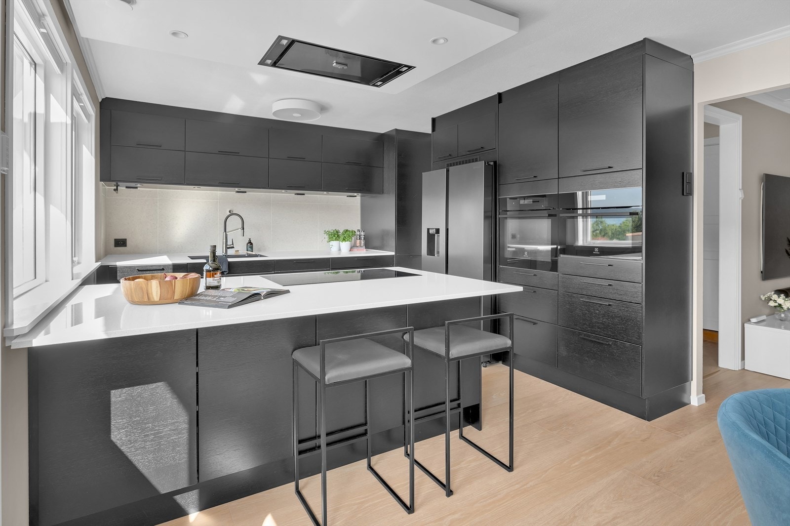 Det er utført oppussing og oppgraderinger av boligen. Galleribilde