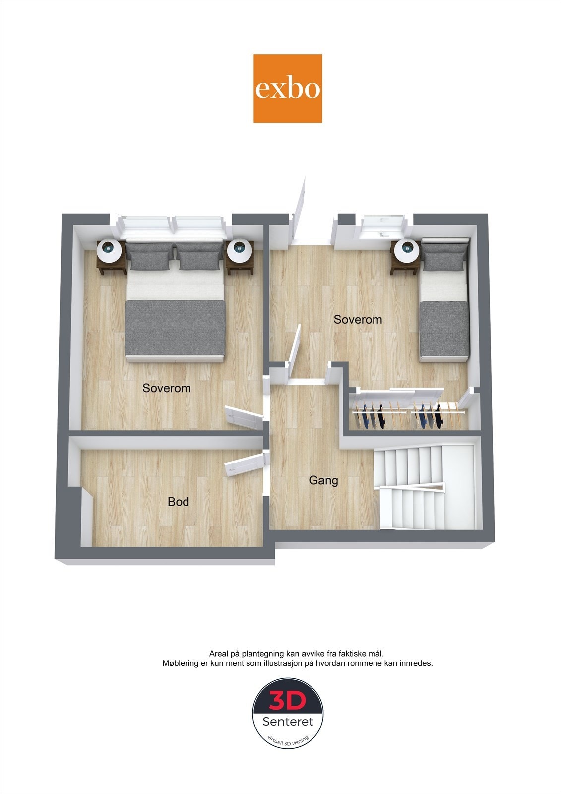 Plantegning underetasje. Galleribilde