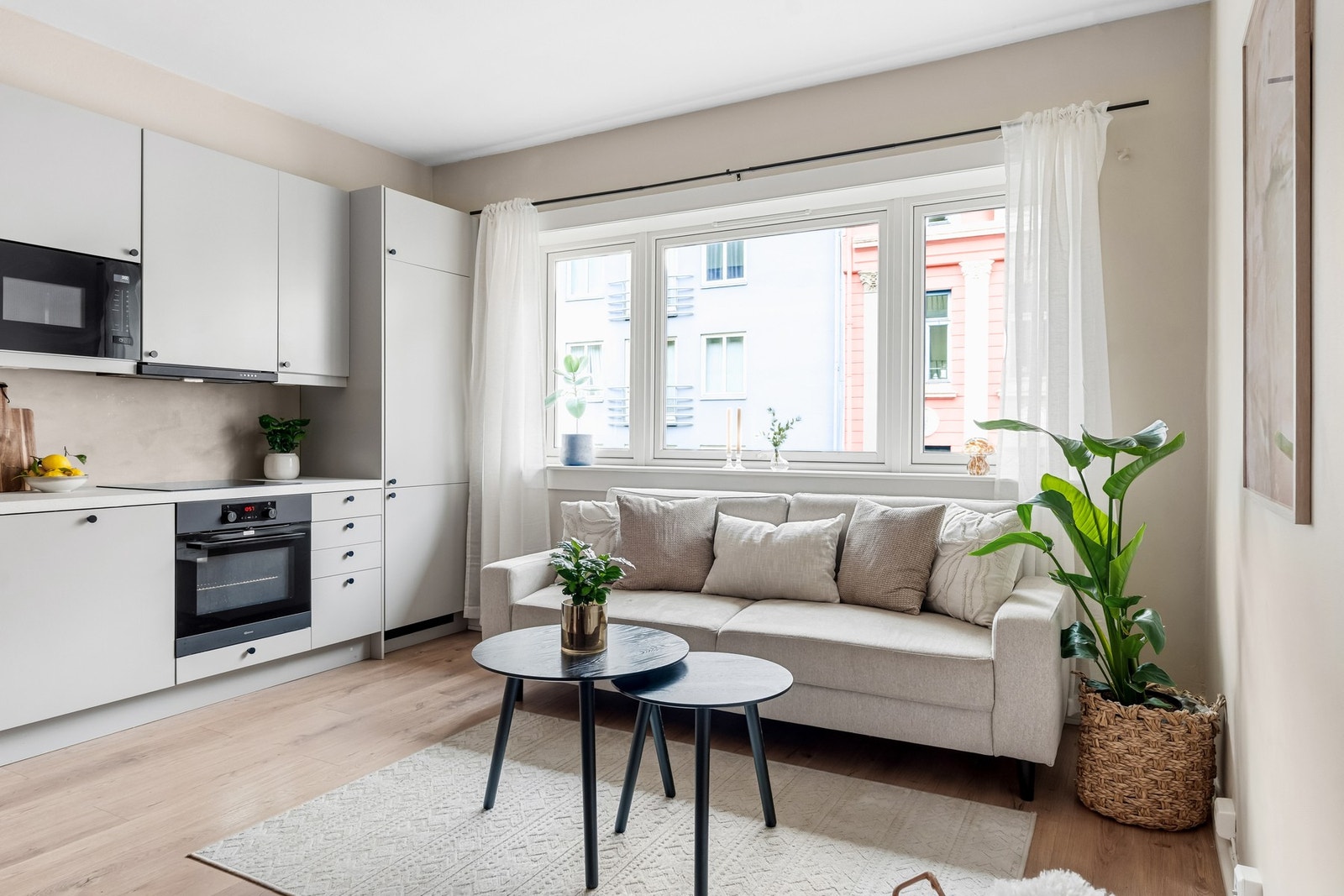 Vinduene i boligen er fra 2013. Galleribilde