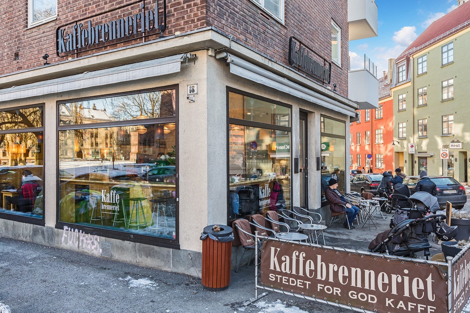 Nærområde - Kaffebrenneriet. Galleribilde