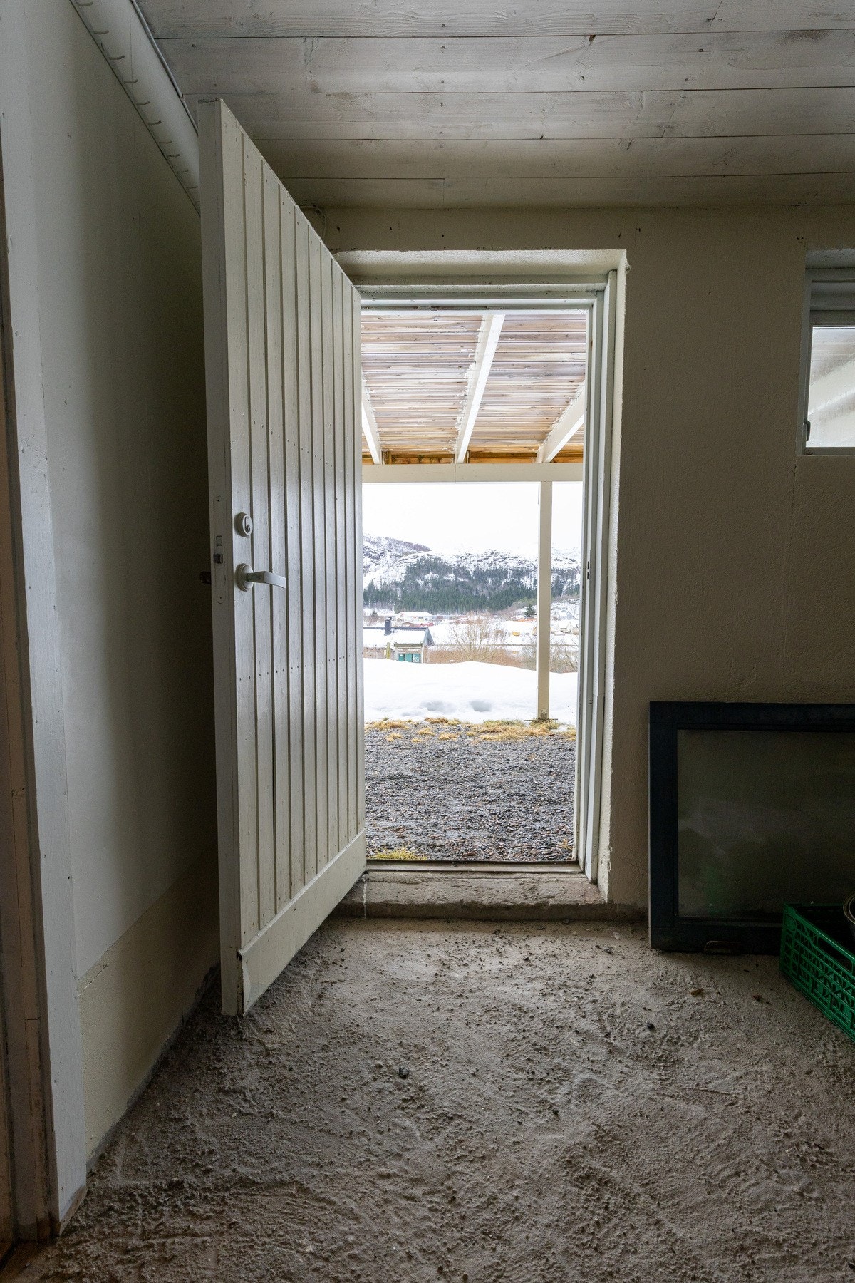 Inngang underetasje Galleribilde