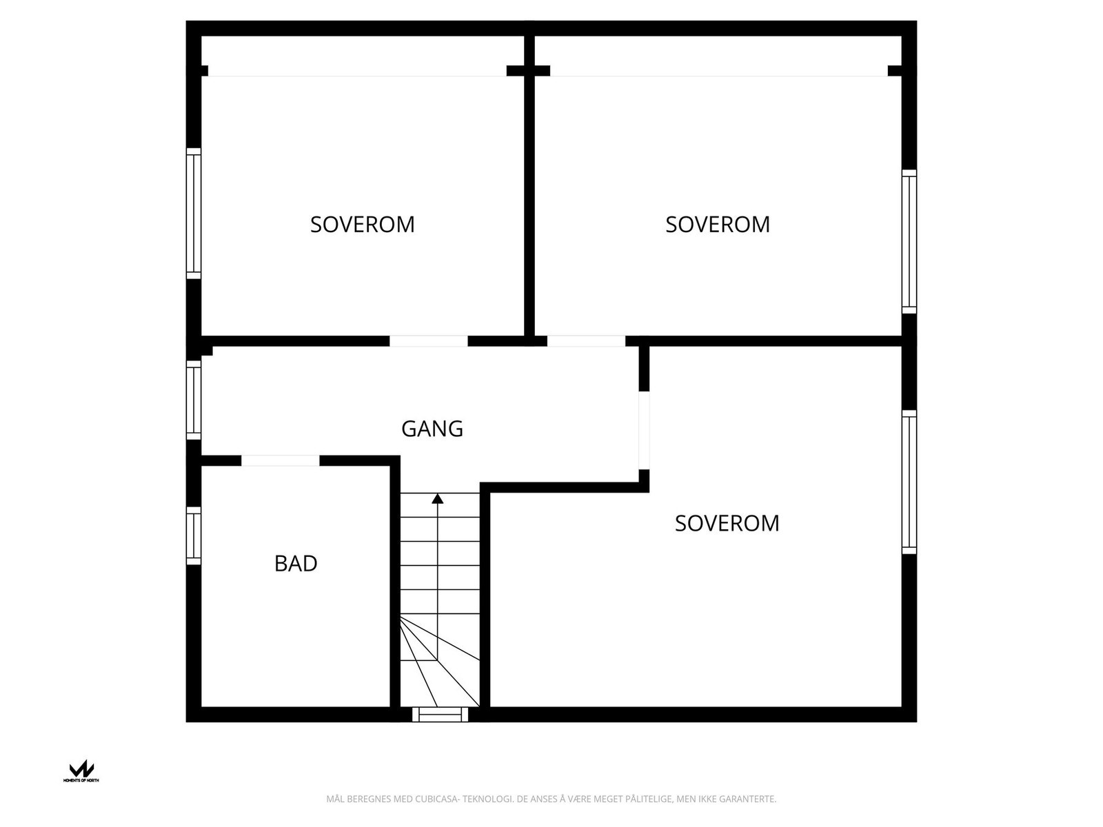 Plantegning 2.etasje Galleribilde