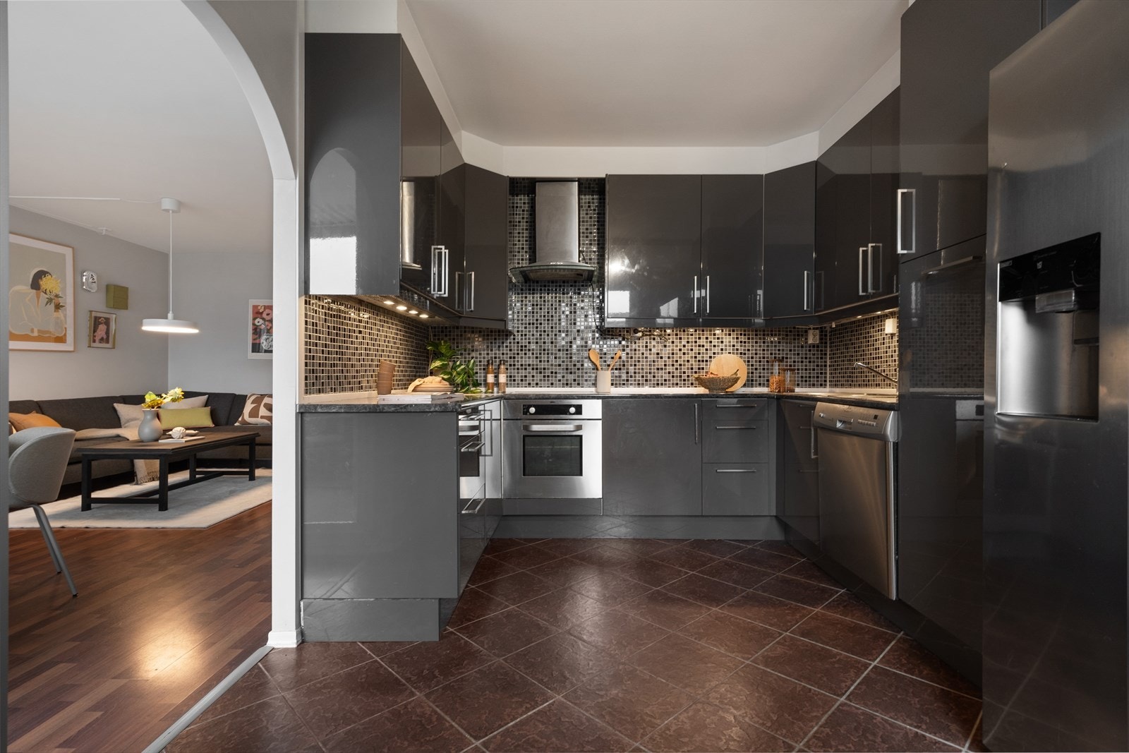 Kjøkkenet måler hele 12 kvm! Galleribilde