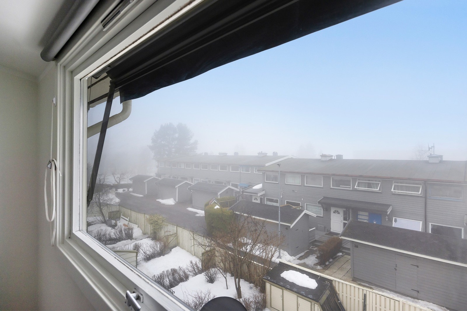 Utsikten fra soverommet. Galleribilde