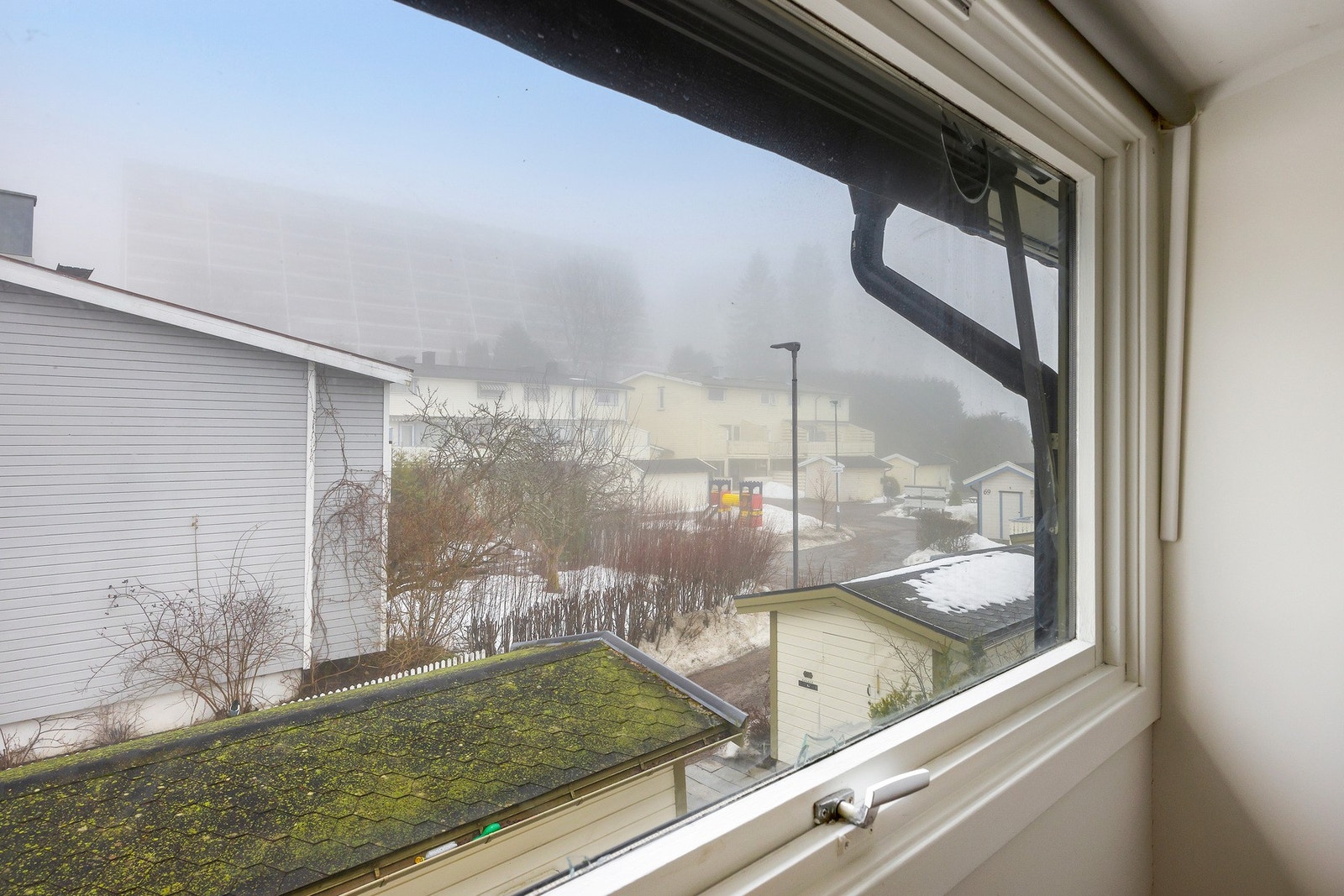 Utsikten fra soverommet. Galleribilde