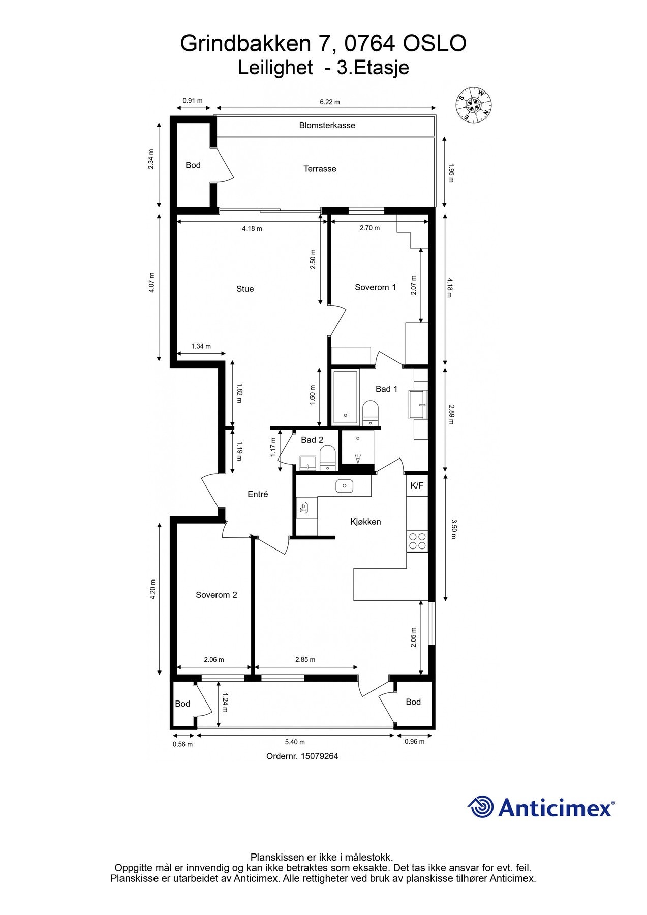 Plantegning. Galleribilde