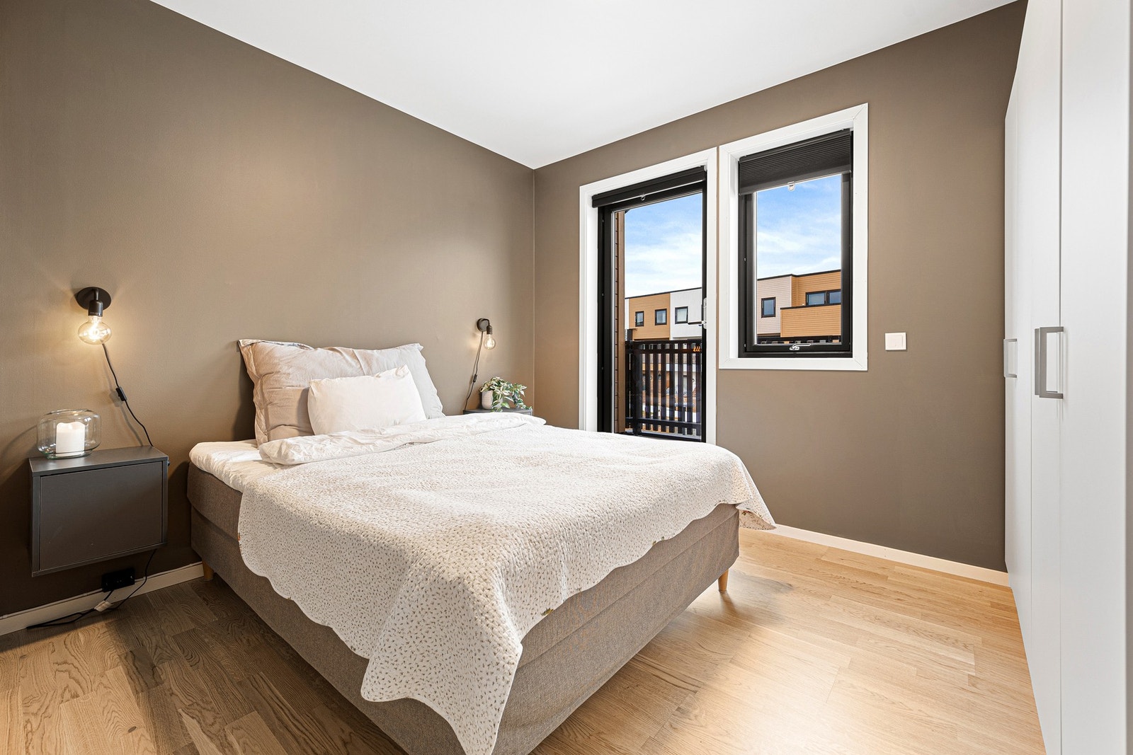 Delikat soverom 10 kvm over plan. Galleribilde