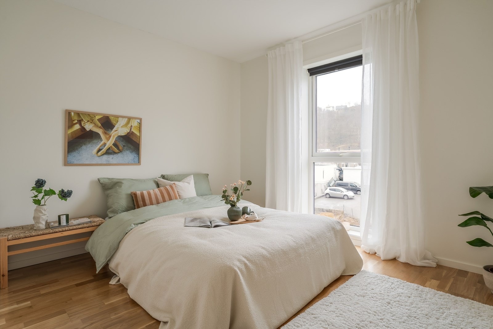 Boligen har totalt fire soverom fordelt over to etasjer. Galleribilde