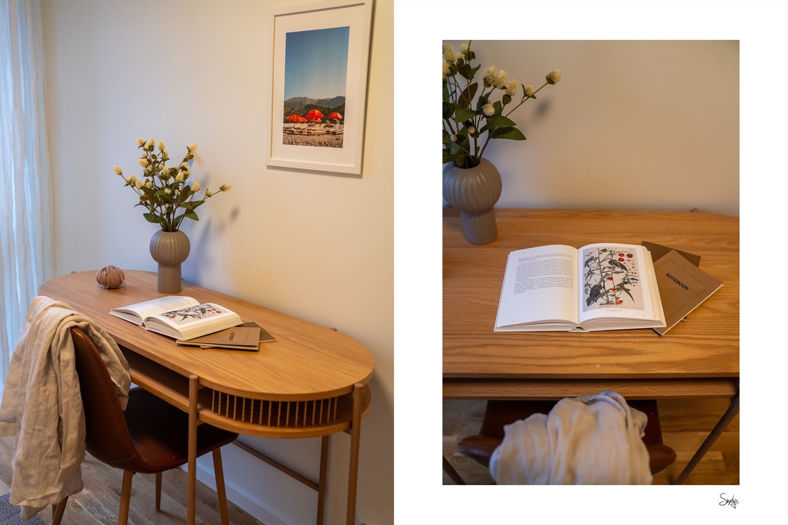 I noen tilsvarende boliger har de to nederste soverommene blitt slått sammen til ett større hovedsoverom på ca. 14 kvm, noe som også kan være en mulighet her. Galleribilde