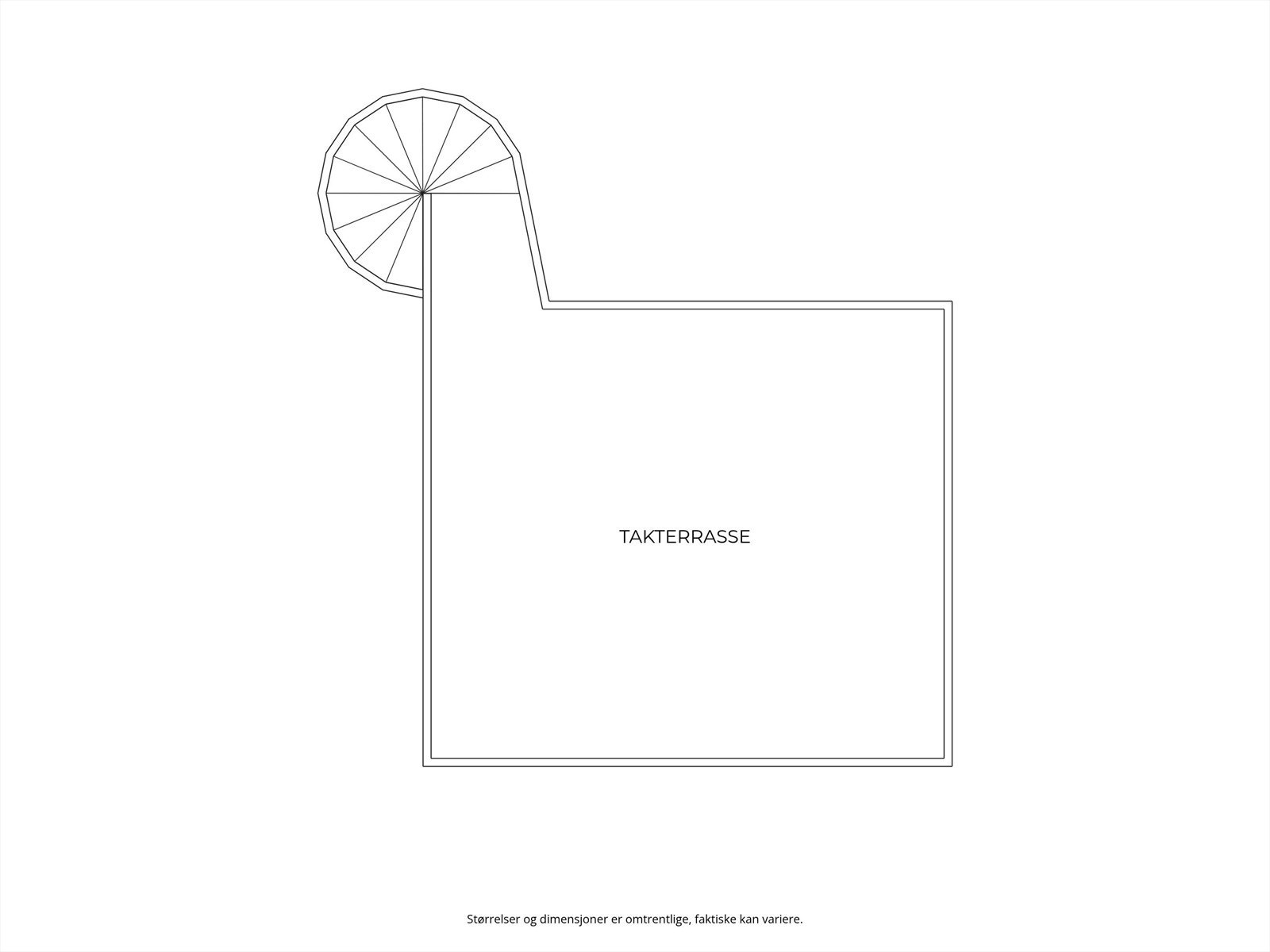 Takterrasse Galleribilde