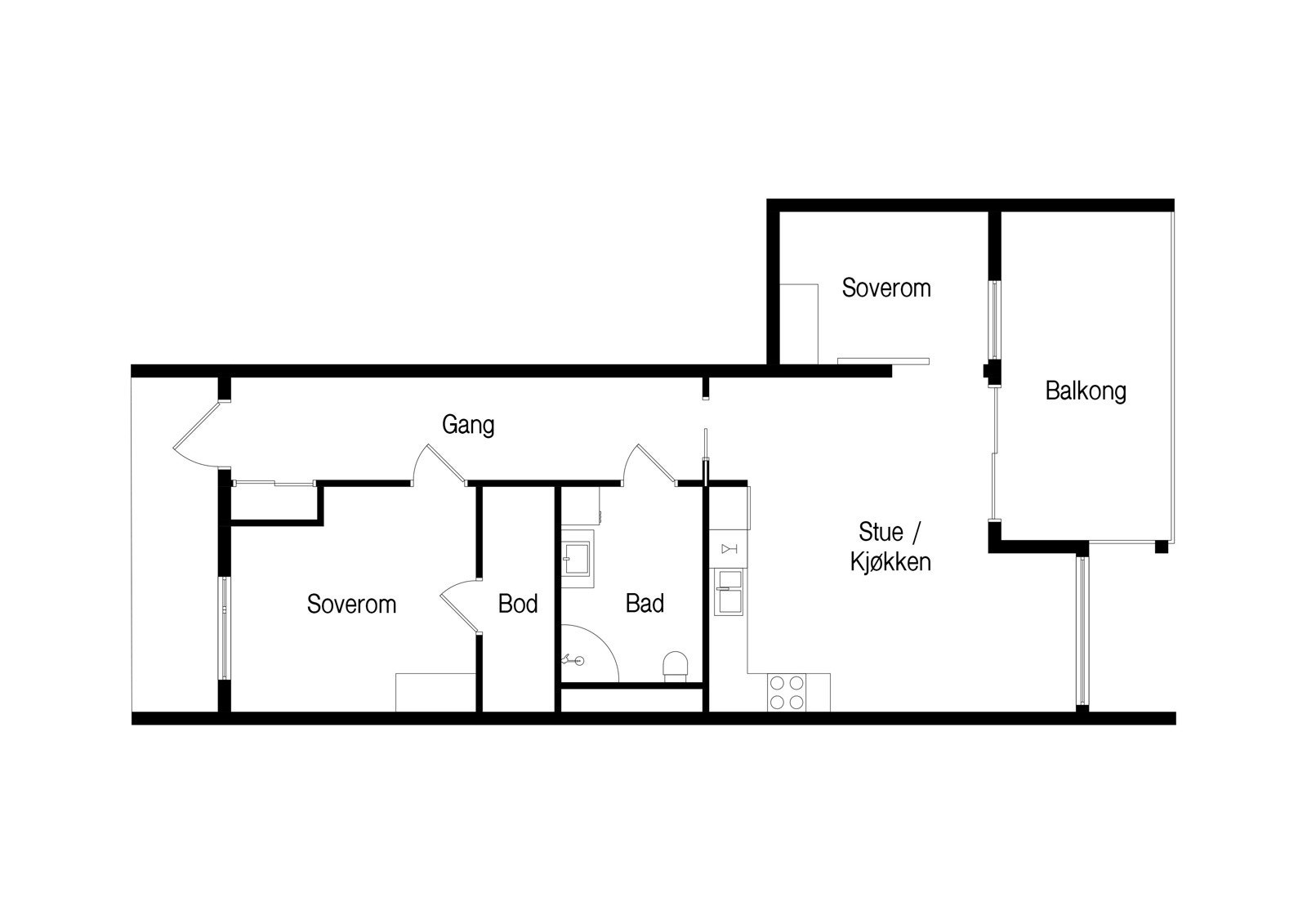 Plantegning. Galleribilde