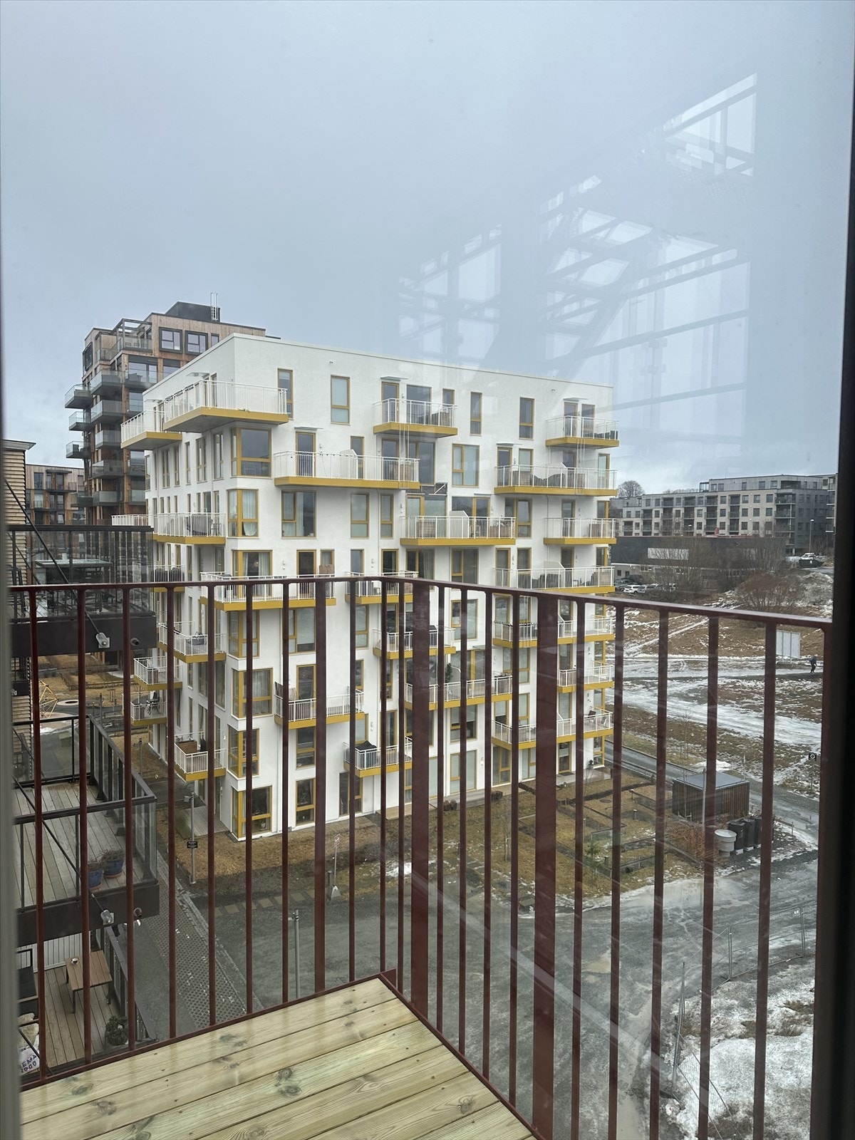 Utsikt fra stue (5.etg) Galleribilde