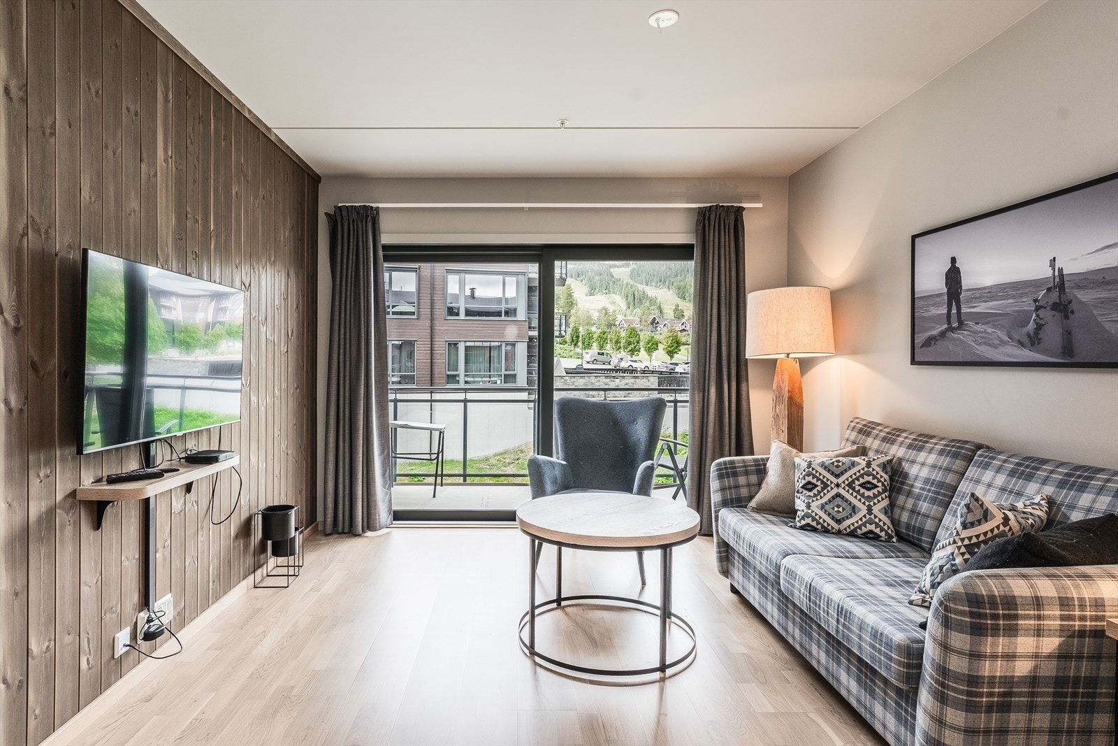 En moderne 4-roms fritidsleilighet i et ettertraktet nyere bygg fra 2020. Galleribilde