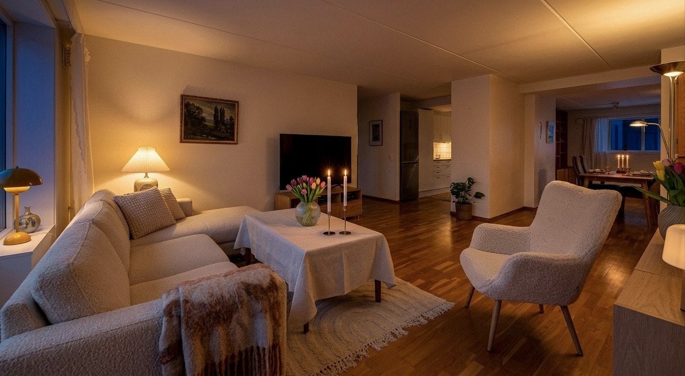 Claude Monets alle 21 presentert av Aktiv Bærum v/ Kristoffer Stormfelt. Fotograf: Håvard Daae Rognli. AI redigert kveldsbilde. Galleribilde