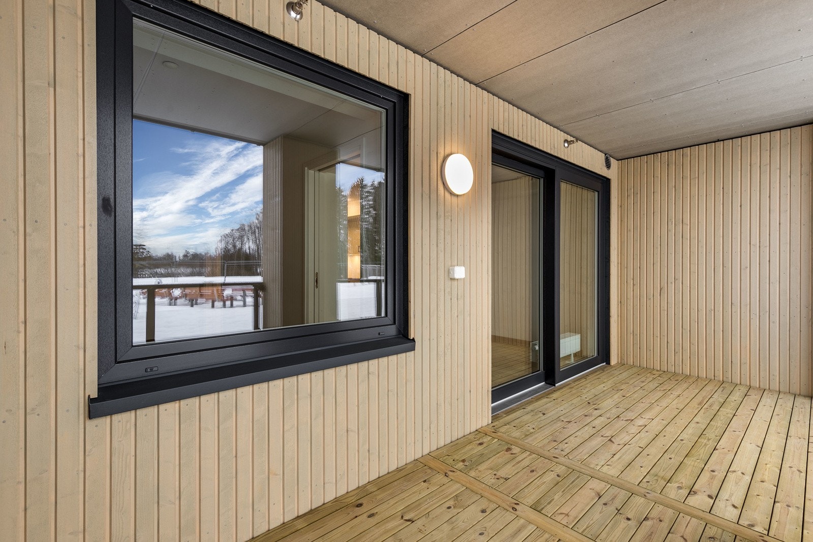 Her har man god plass til utemøbler etter ønske Galleribilde