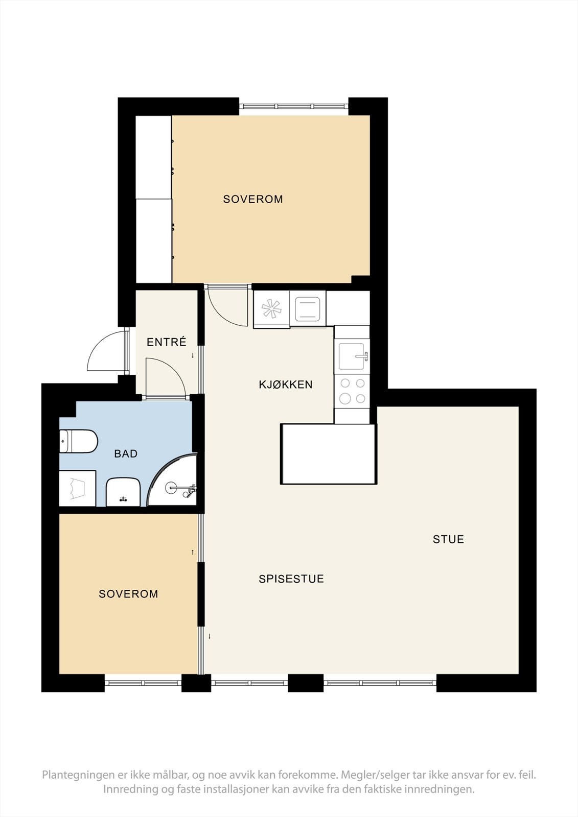 Plantegning Galleribilde