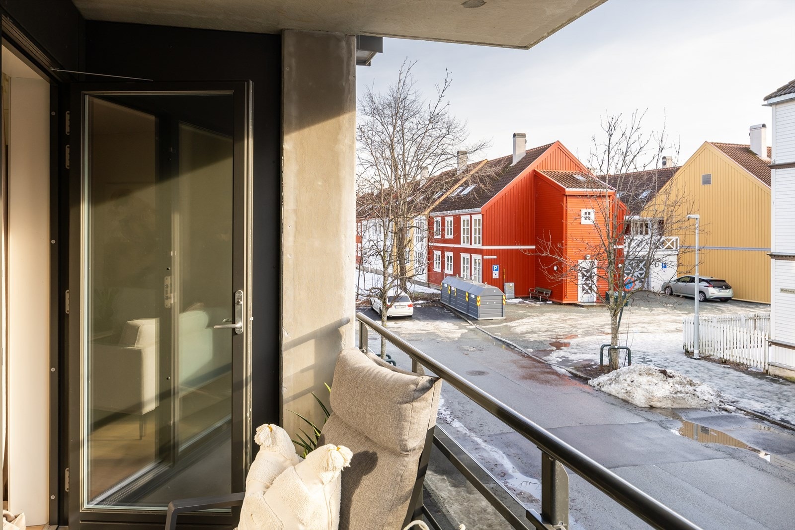 Her får du gode solforhold i sommerhalvåret. Galleribilde