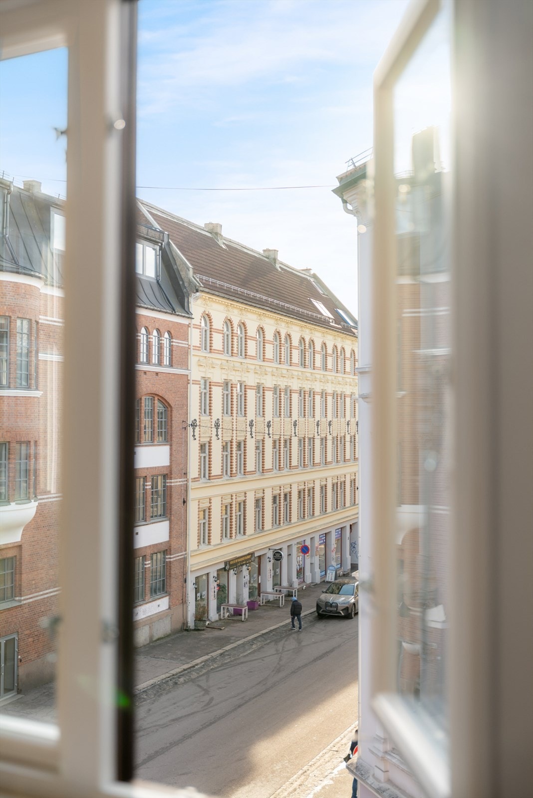 "Vi har satt veldig pris på bo i et rolig borettslag, men med nærhet til alt!". Galleribilde