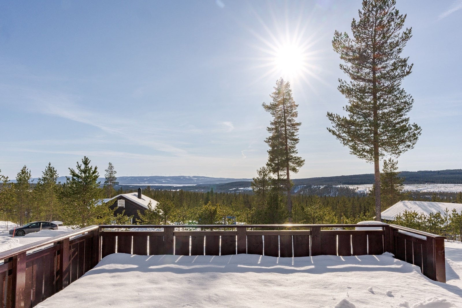 Sjekk den flotte utsikten over Furutangen fra terrassen! Galleribilde