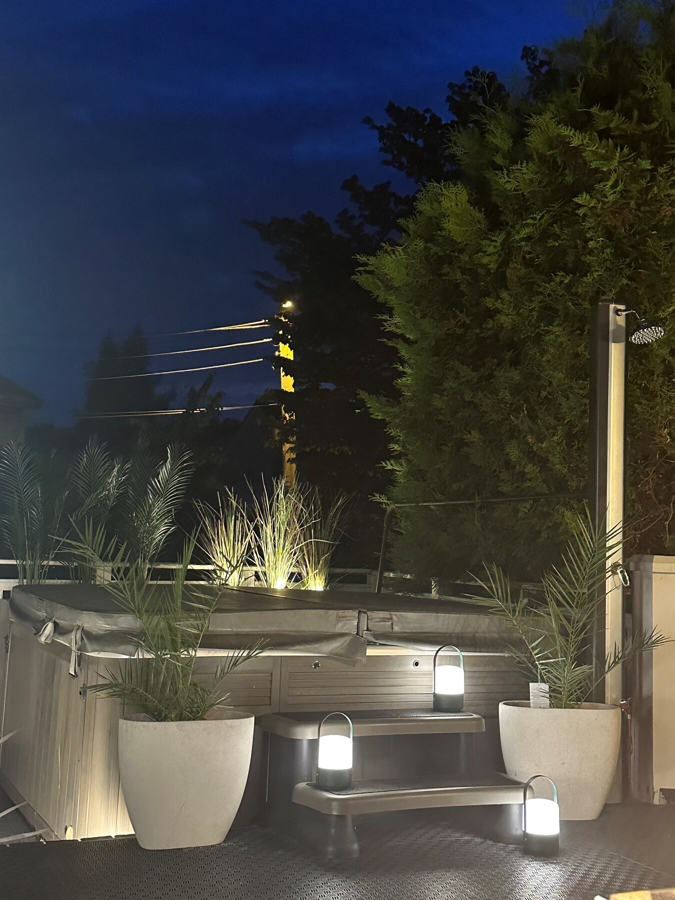 Jacuzzi kveld (selgers eget bilde) Galleribilde