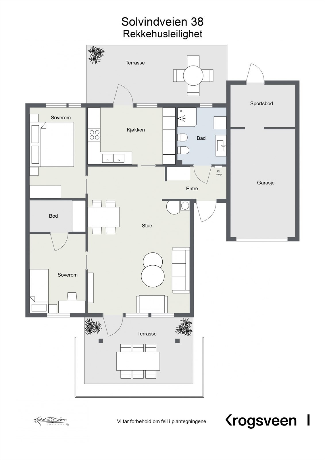 Planskisse Galleribilde