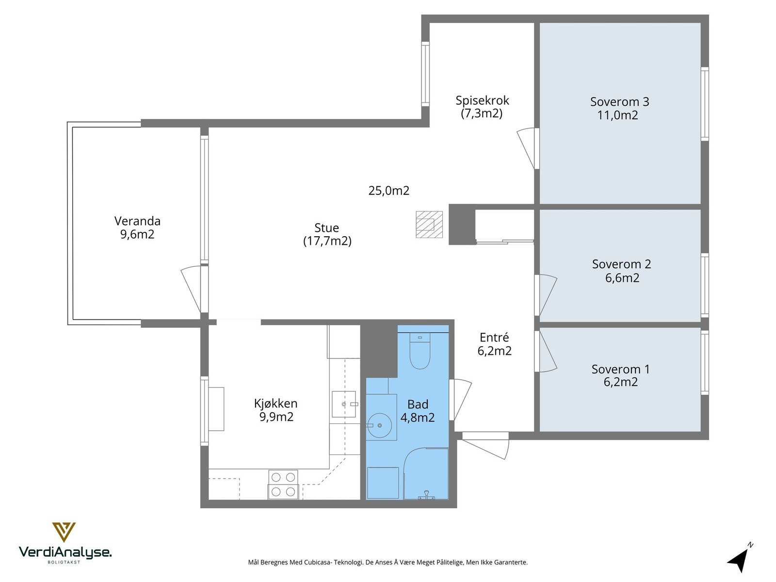 Planskisse Galleribilde