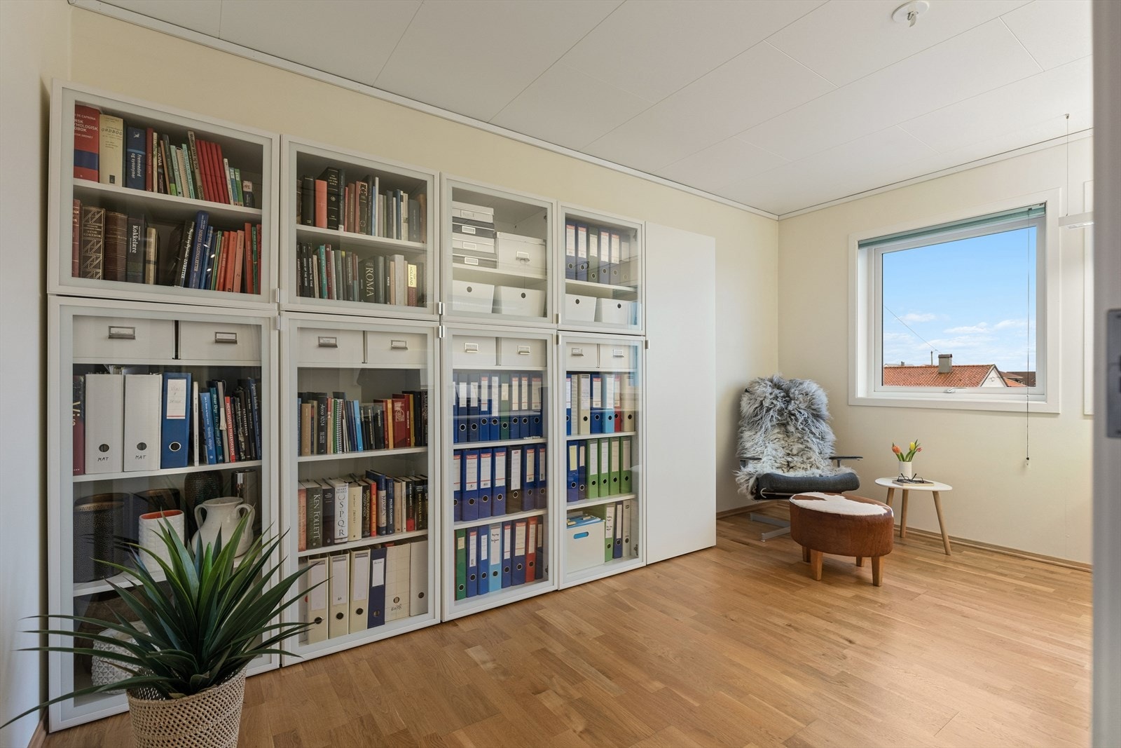 Soverom som i dag brukes som kontor. Galleribilde