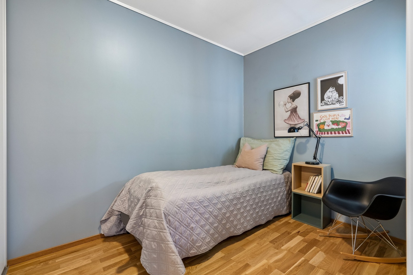 Soverom 2 har også god plass til møblering og seng Galleribilde