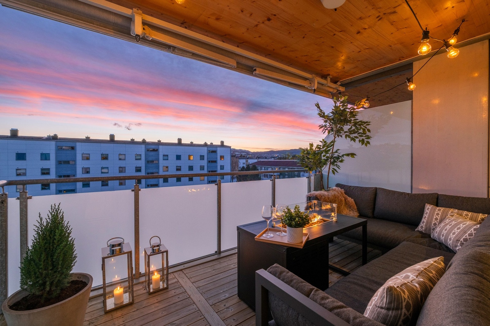 Fantastisk utsikt over nærområdet Galleribilde