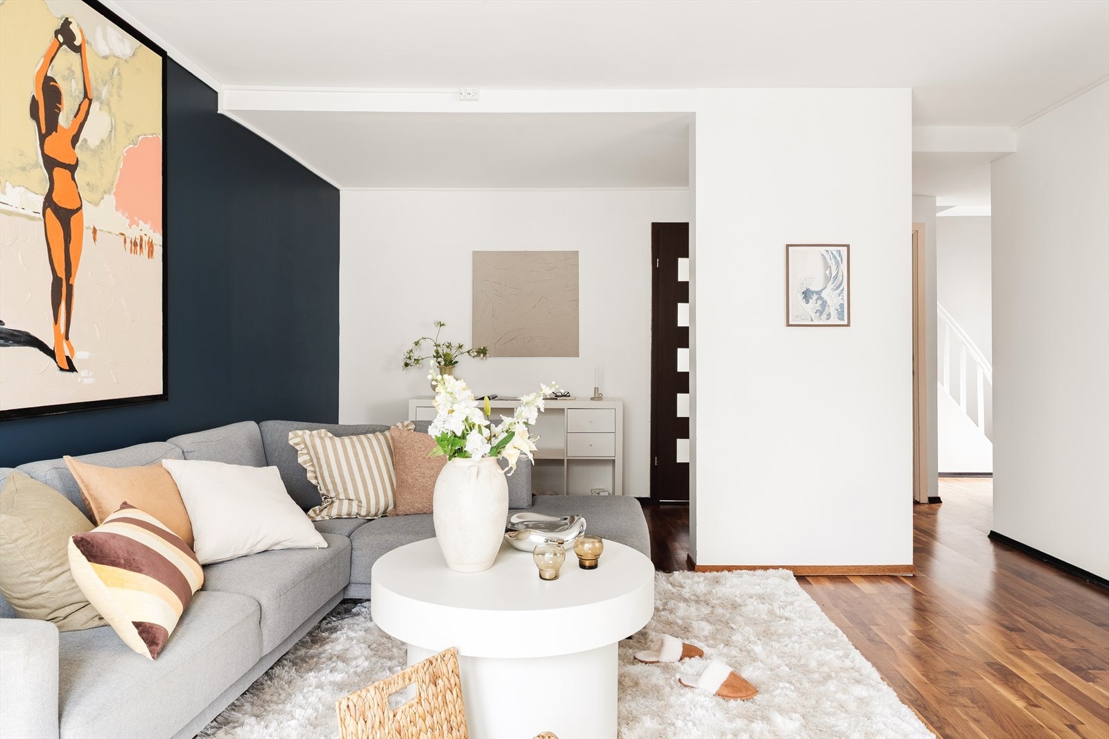 Vi tar turen videre til soverommet i denne etasjen. Galleribilde