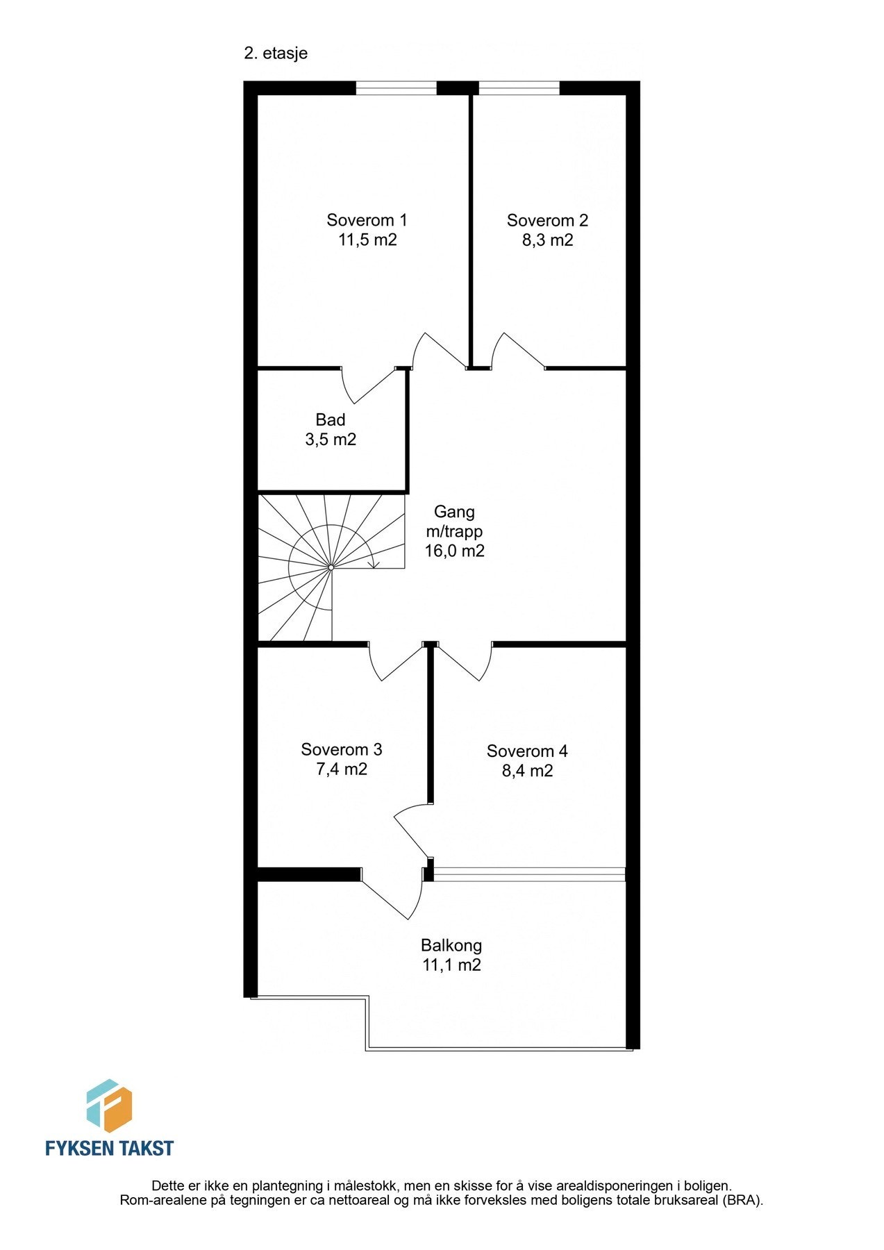 Planskisse. Galleribilde